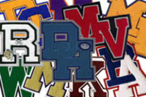 chenille varsity letters, varsity letters, chenille letters, high school letter patches, chenille patches, varsity letter... Click here for more info on Chenille Varsity letters