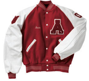 Raglan sleeves, varsity jackets, varsity jackets with raglan sleeves
